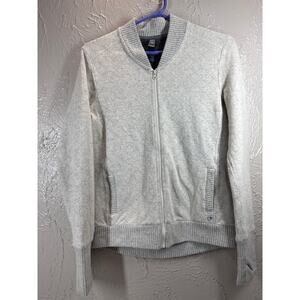 Mountain Hardwear Womens Wool Blend Full Zip Cardigan Sweater Jacket Size Small‎